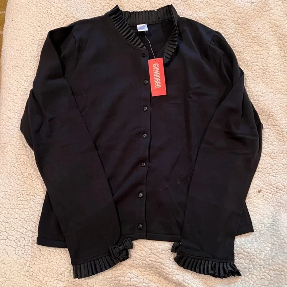Gymboree Women's Black Cardigan Size XL